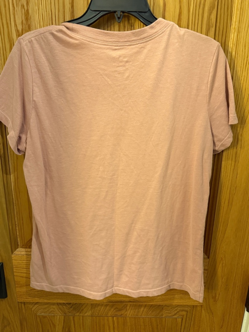 Nike Women's Dusty Pink Swoosh Tee - Picture 3 of 3